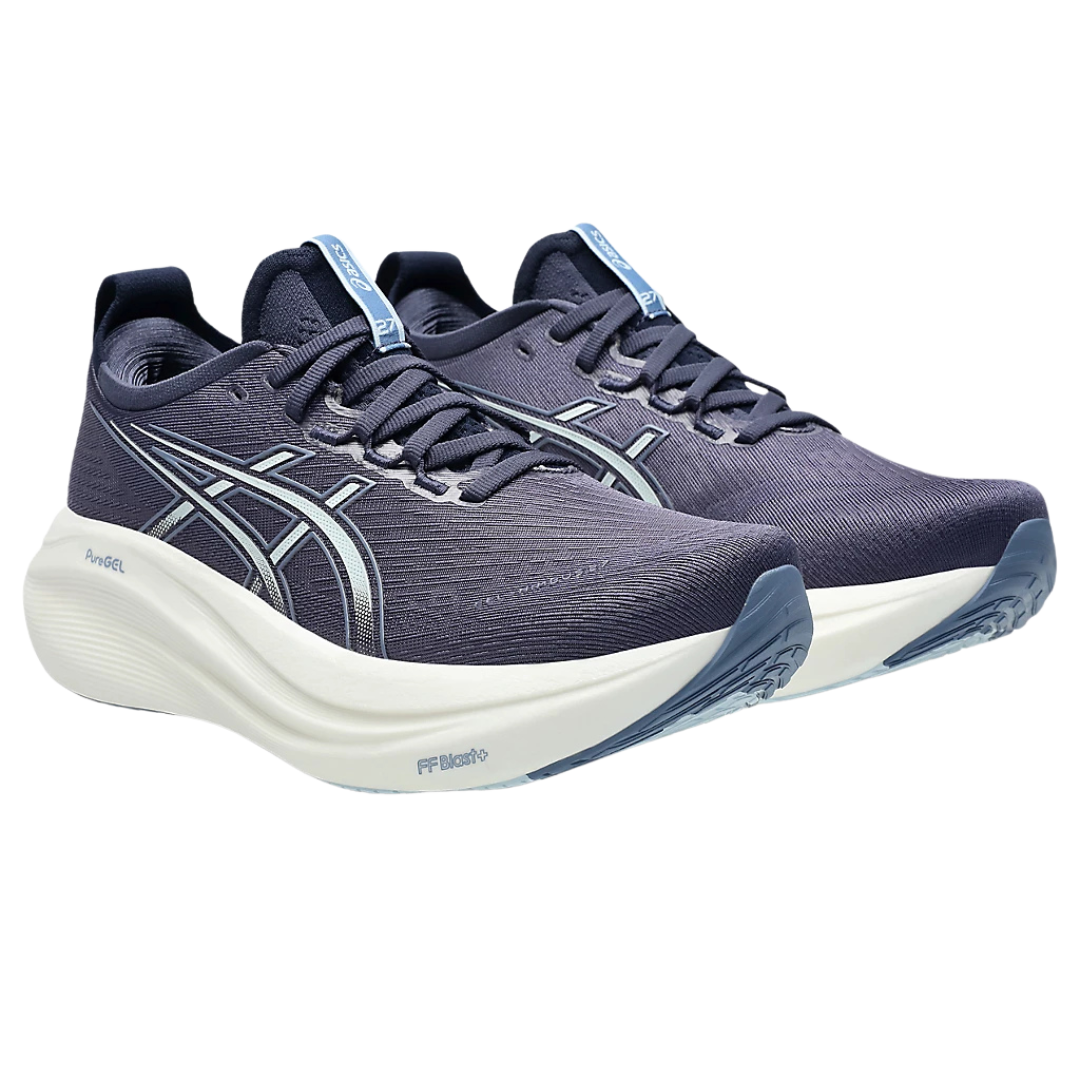 Women's - Asics Gel Nimbus 27 - Indigo Fog/Cool Grey