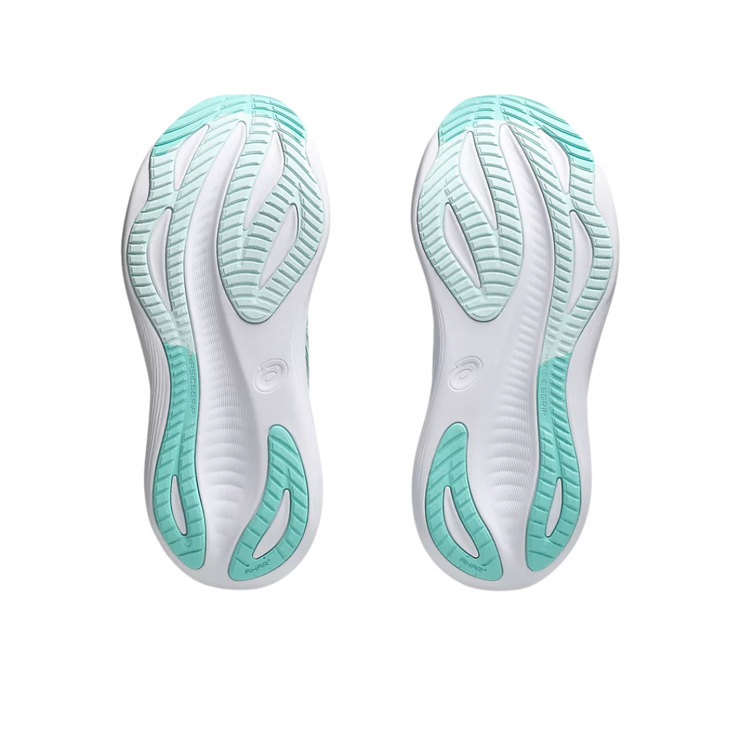 GEL-NIMBUS 27 - Women - PIEDMONT GREY/ILLUMINATE MINT