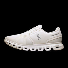 Women's - On Cloud 6 - White/White