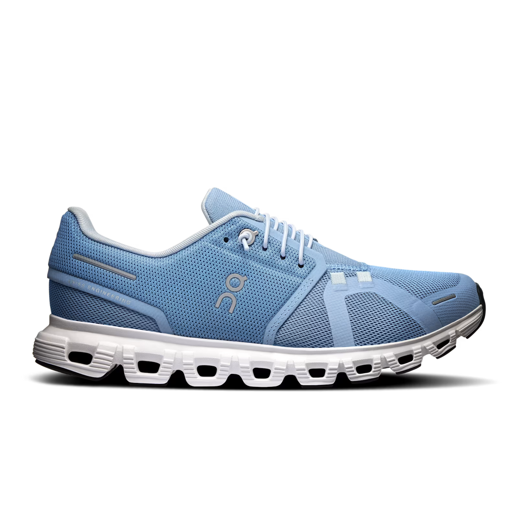 Women's - On Cloud 6 - Chambray/White