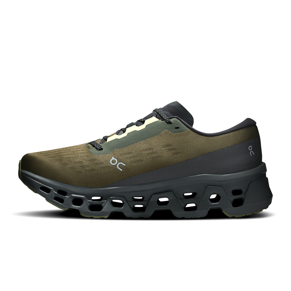 On Men's Cloudmonster 3 Olive | Eclipse
