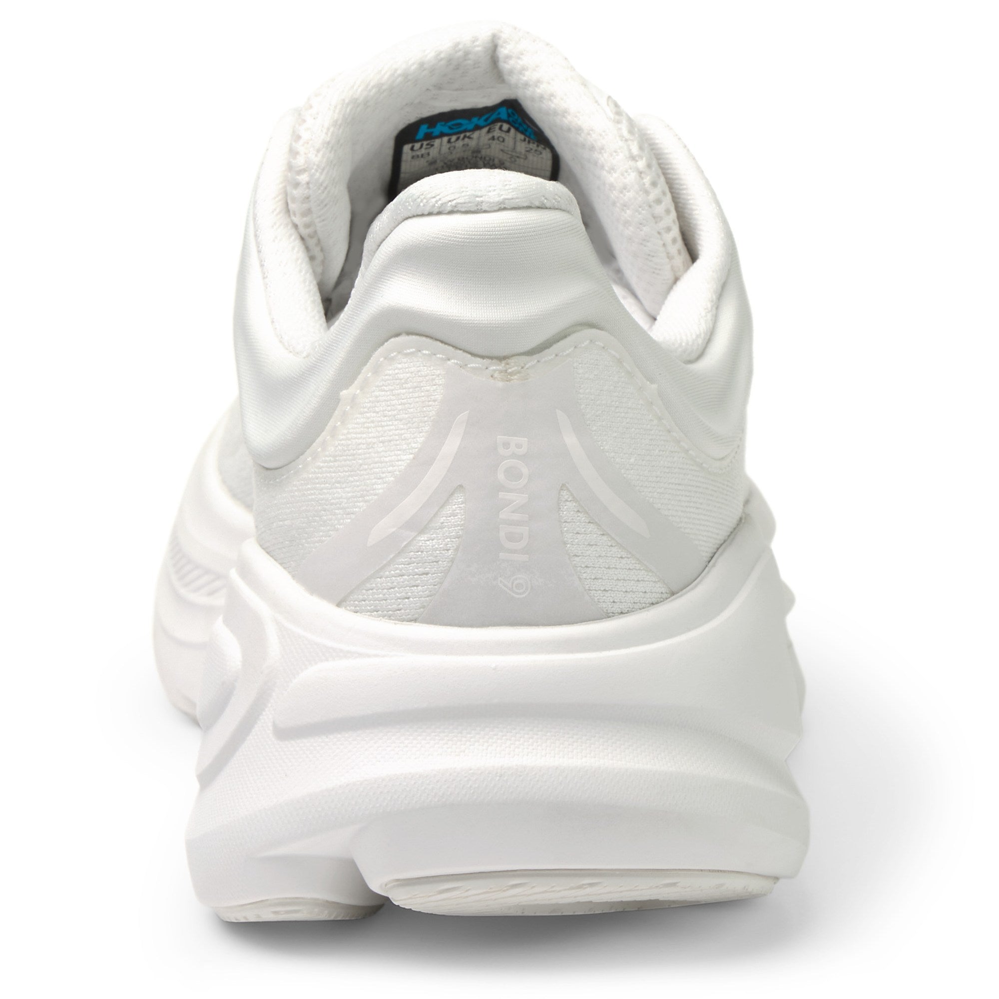 Women's - HOKA Bondi 9 - White/White