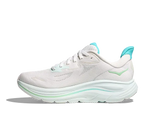 Women's - HOKA Clifton 10 - White/Cielo Blue