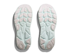 Women's - HOKA Clifton 10 - White/Cielo Blue