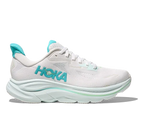 Women's - HOKA Clifton 10 - White/Cielo Blue