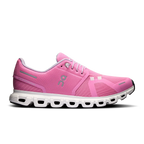 Women's - On Cloud 6 - Raspberry/White