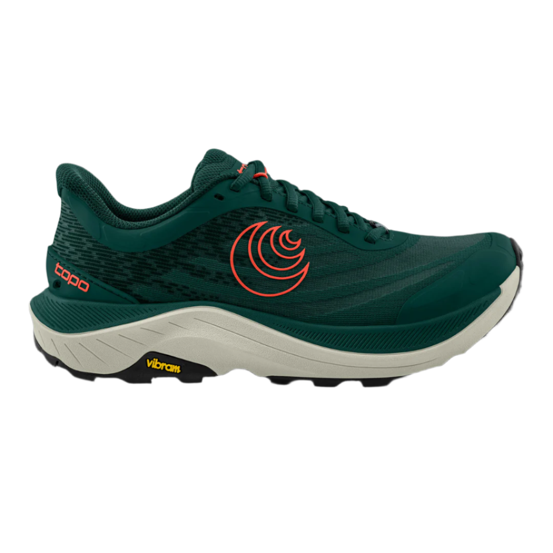 Topo Ultraventure 4 Mens Shoe- Dark Teal/Orange