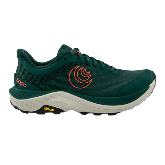 Topo Ultraventure 4 Mens Shoe- Dark Teal/Orange