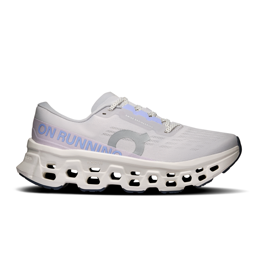 On Women's Cloudmonster 3 Frost | Ivory