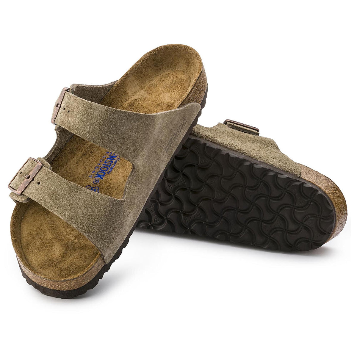 Birkenstock Arizona Soft Footbed Taupe Suede