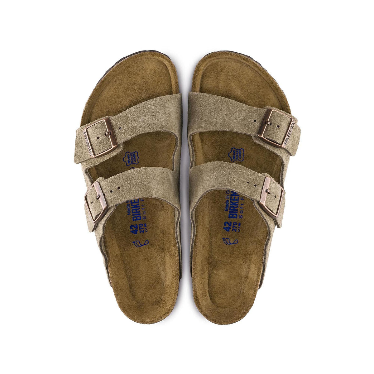 Birkenstock Arizona Soft Footbed Taupe Suede