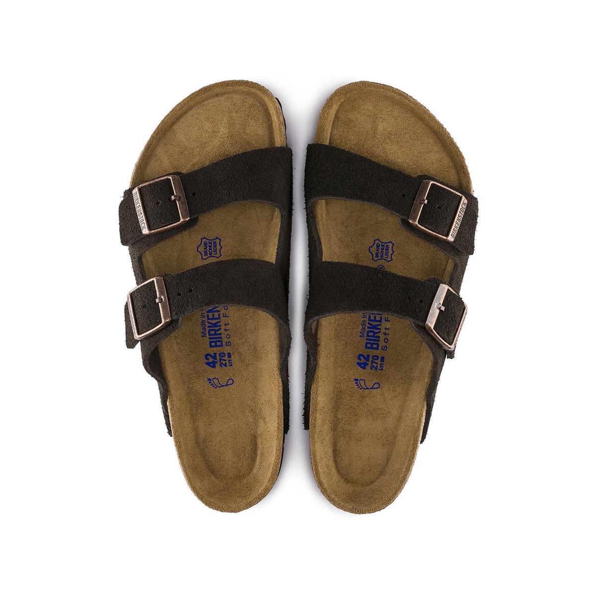 Birkenstock Arizona Soft Footbed Mocha Suede