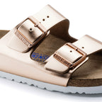 Birkenstock Arizona Soft Footbed Metallic Copper