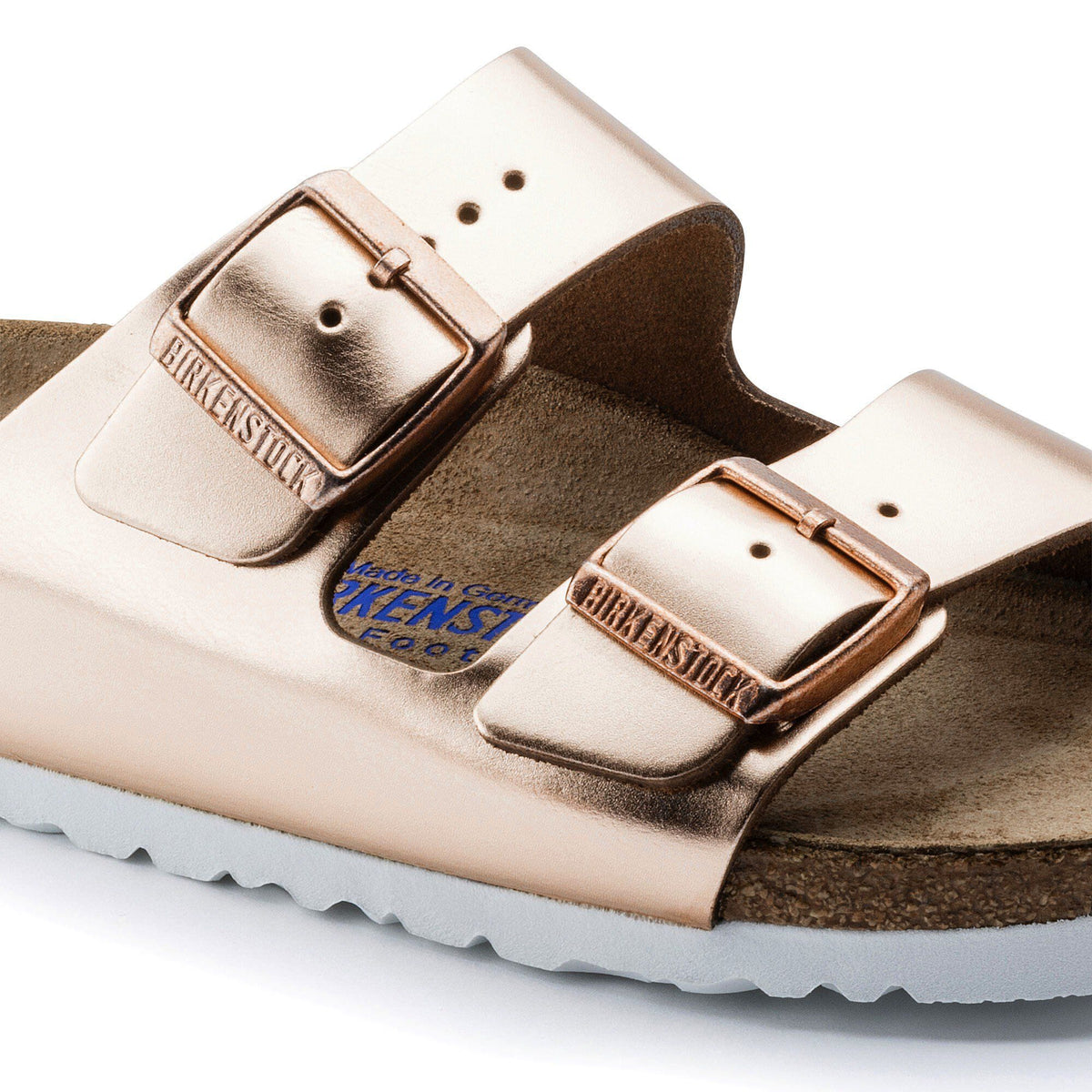 Birkenstock Arizona Soft Footbed Metallic Copper