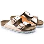 Birkenstock Arizona Soft Footbed Metallic Copper