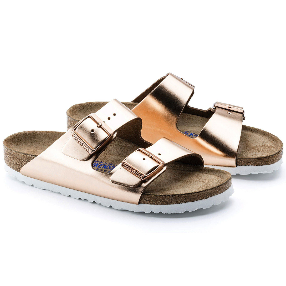 Birkenstock Arizona Soft Footbed Metallic Copper
