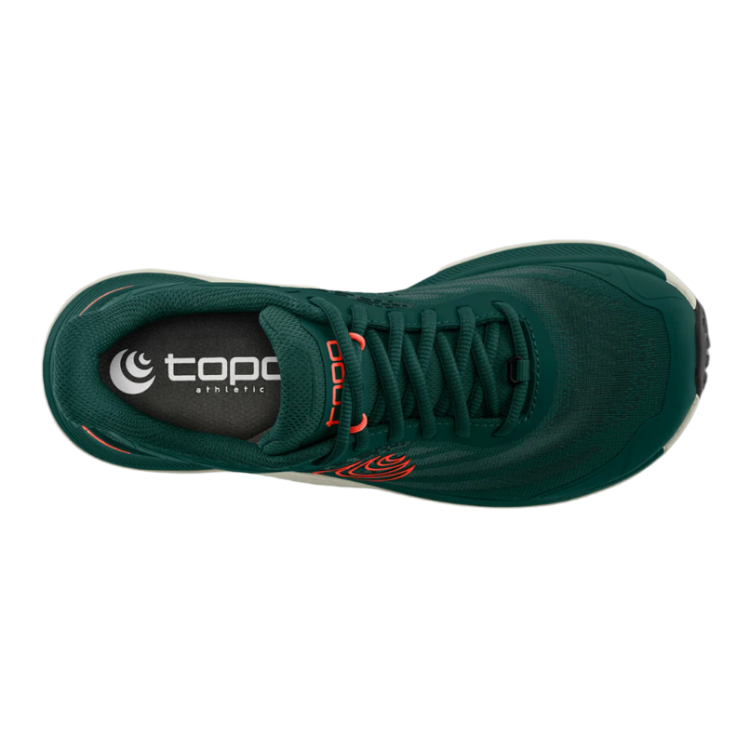 Topo Ultraventure 4 Mens Shoe- Dark Teal/Orange