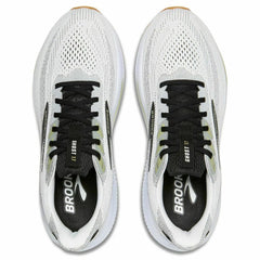 Men's - Brooks Ghost 17 - White/Black/Tea
