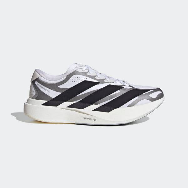 Adidas Men's Adizero Evo SL Exo Cloud White / Core Black / Iron Metallic