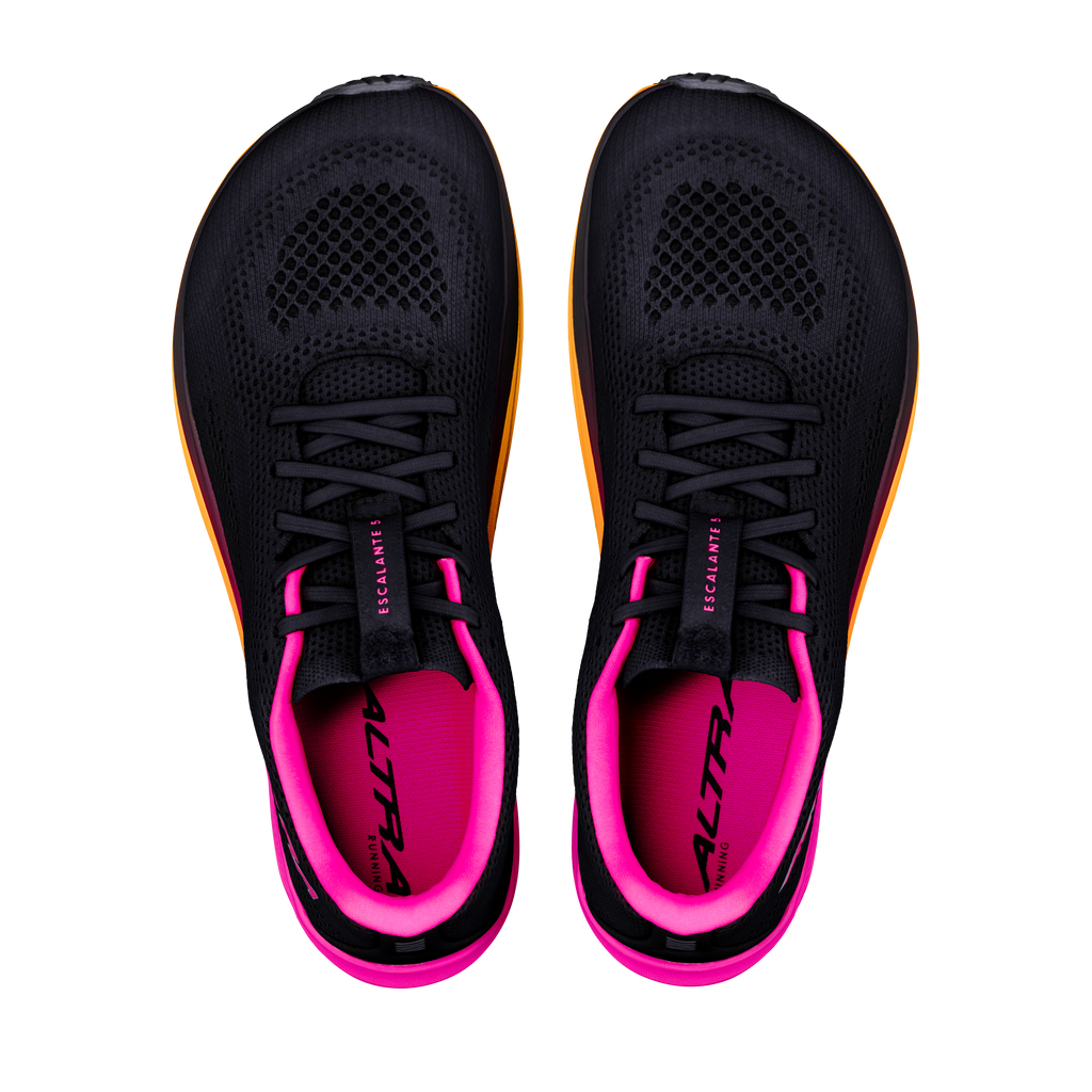 Altra Women's Escalante 5 Black/Pink Glow/Orange Pop