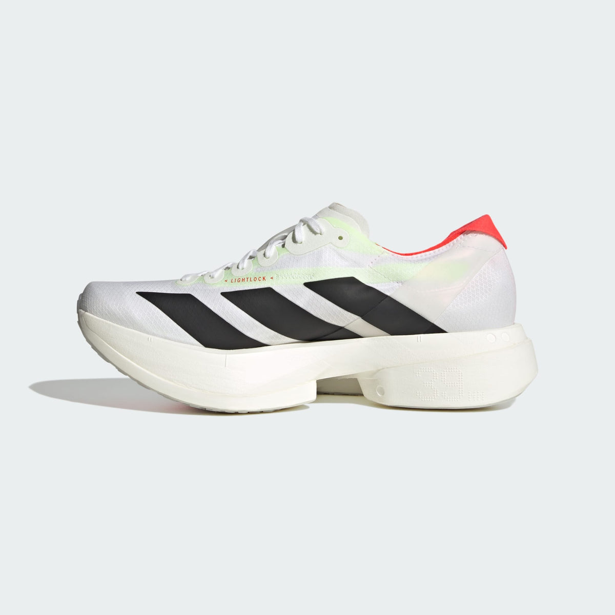 Mens - Adidas Adizero Adios Pro 4 - White/Black/Silver Met