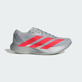 Men's - Adidas Adizeo EVO SL Woven - Silver Metallic / Lucid Red / Iron Metallic