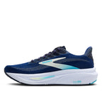 Women's - Brooks Ghost 17 - Navy/Green/Turquoise