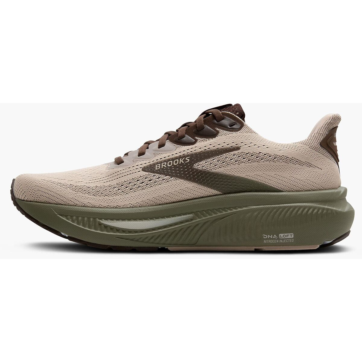 Men's - Brooks Ghost 17 - Chateau Gray/Brown/Olive