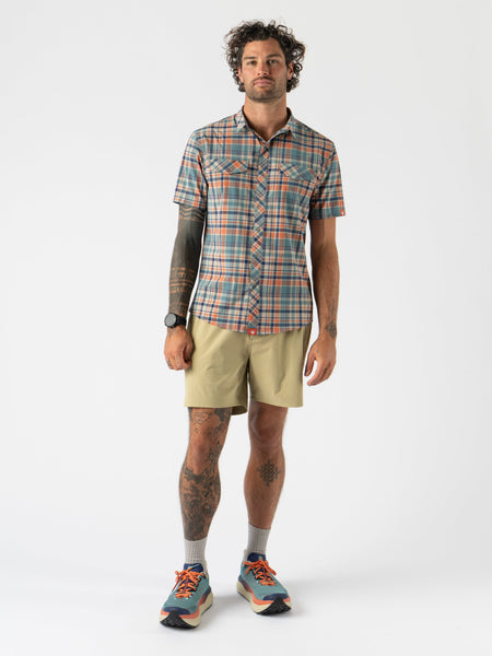 Men's - Rabbit High Country - Dusty Sunset Plaid Short Sleeve