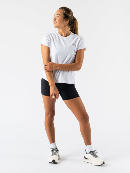 rabbit Women's EZ Tee SS White