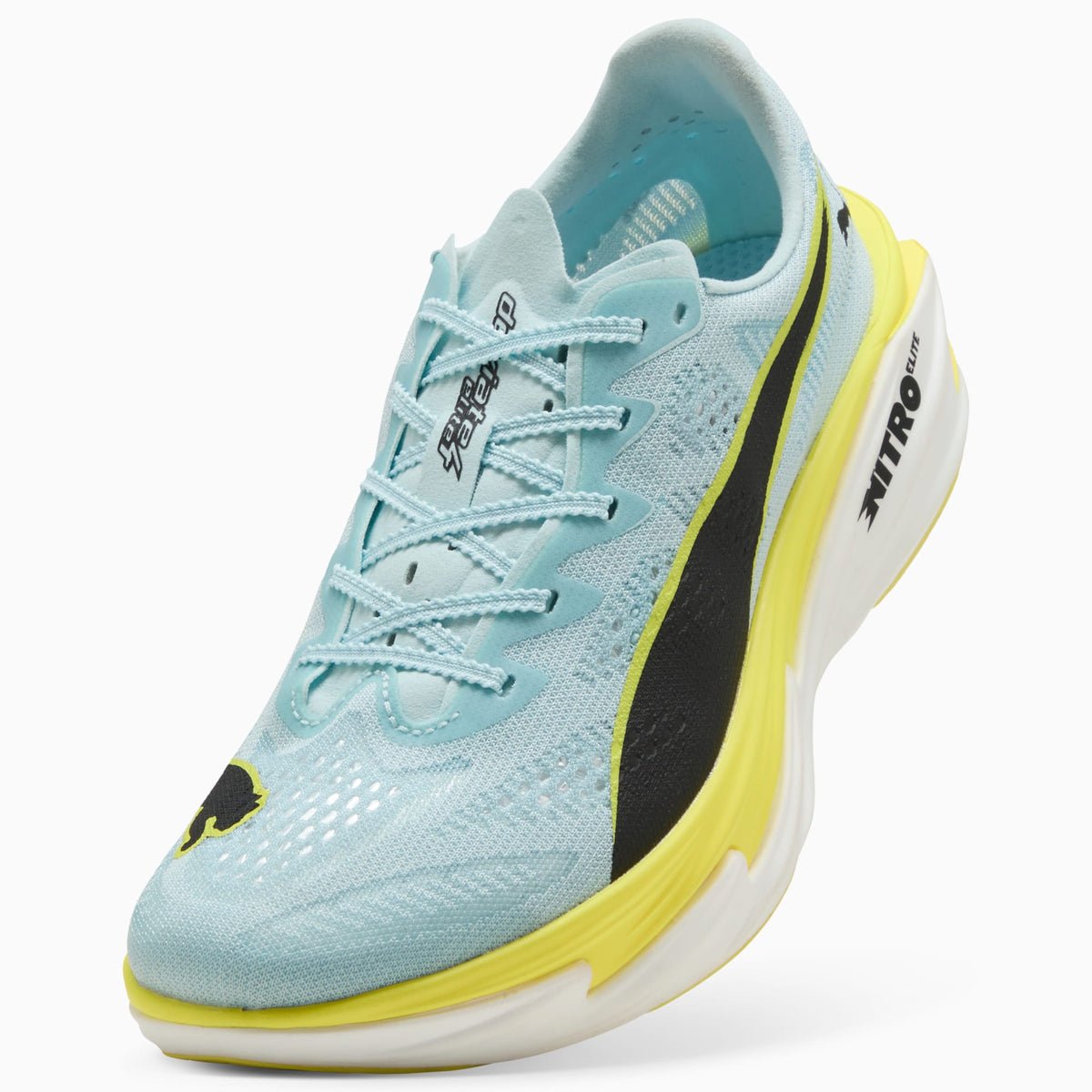 PUMA Women's Deviate NITRO Elite 4 Fresh Water-Lemon Crush-PUMA Black