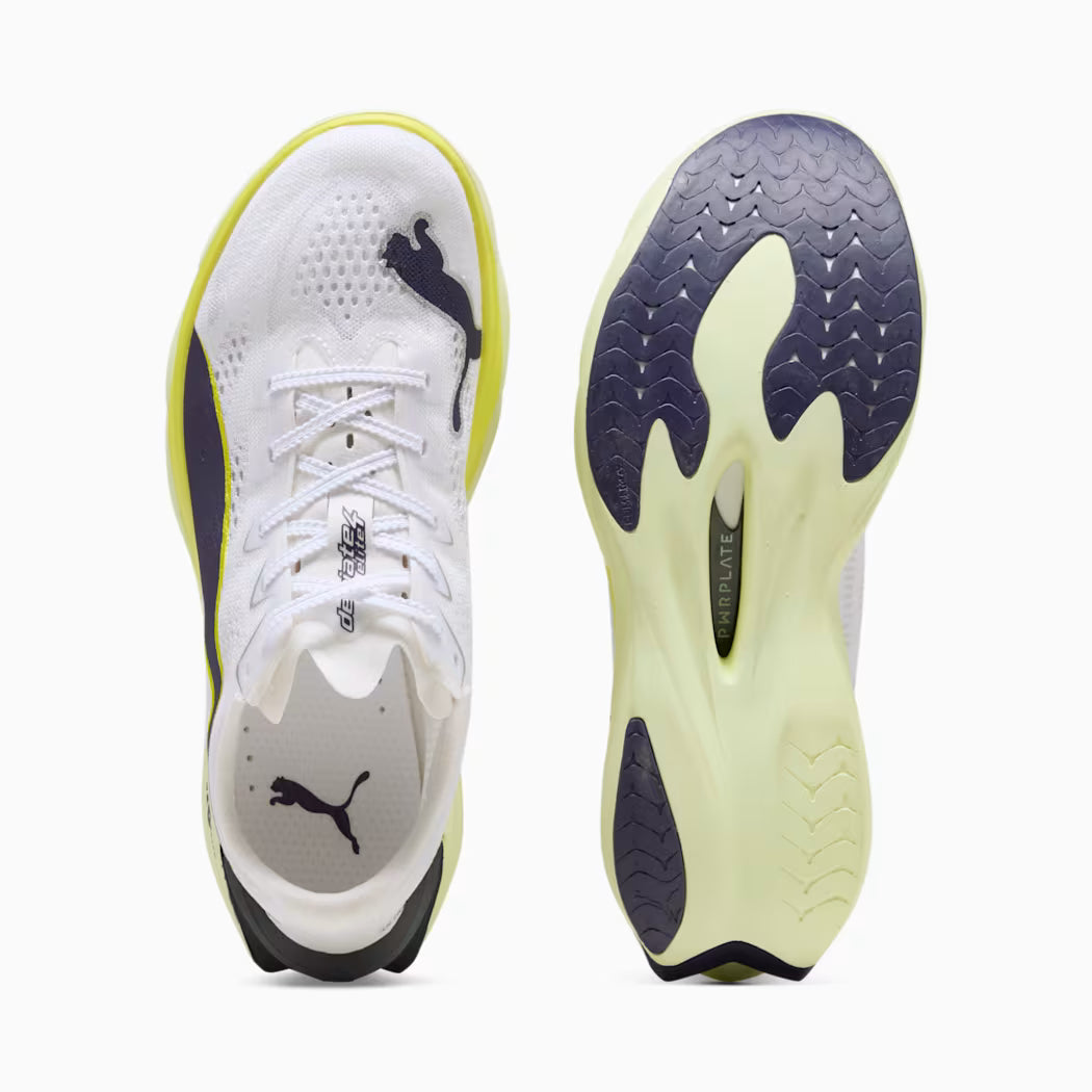 Women's - Puma Deviate Nitro Elite 4 - White Apple Spritz/Lux Lime