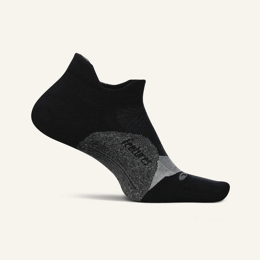 Feetures - Elite Light Cushion No Show Tab, Black