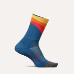 Feetures - Elite Light Cushion Mini Crew, Rythmic Blue
