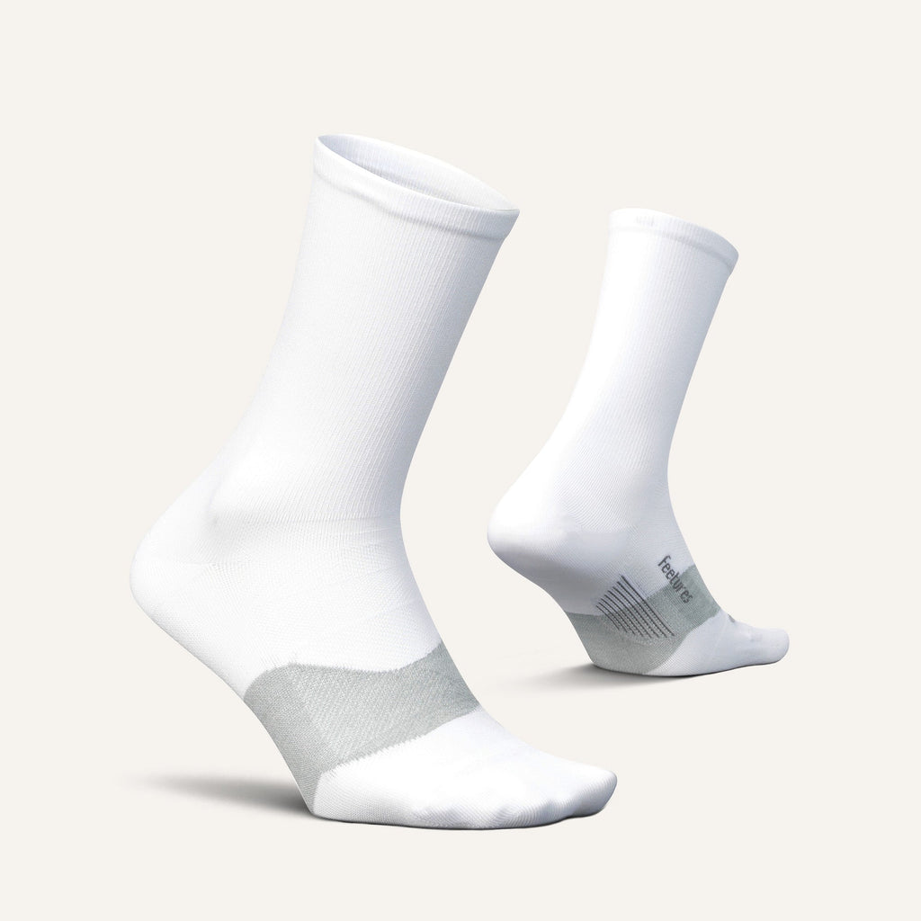 Feetures Elite Ultra Light Mini Crew White