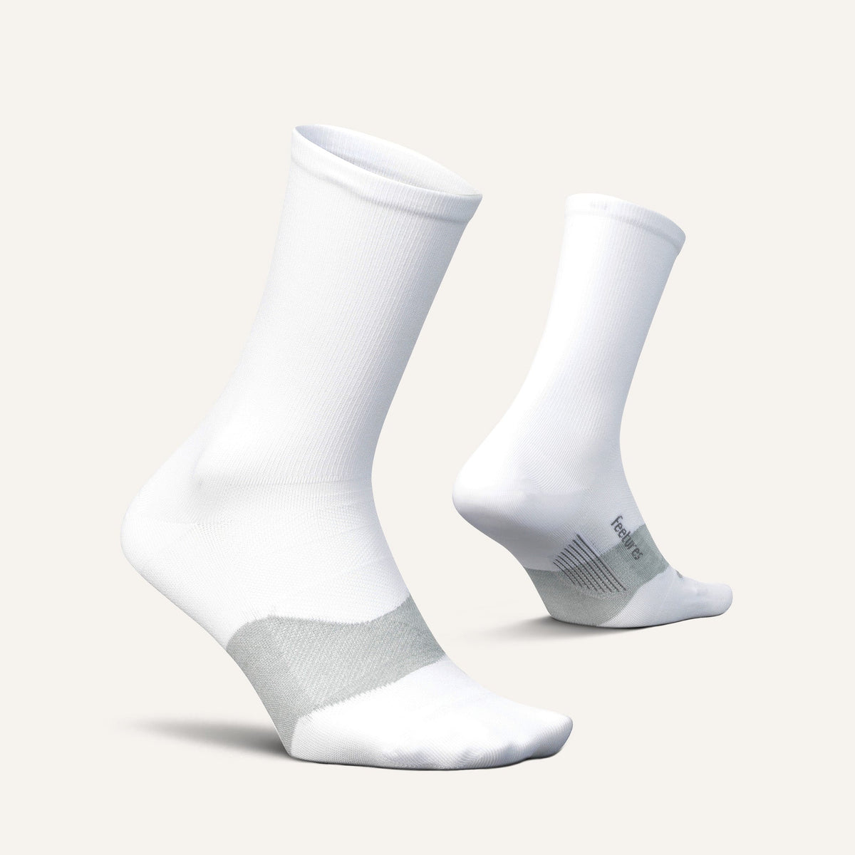 Feetures Elite Ultra Light Mini Crew White