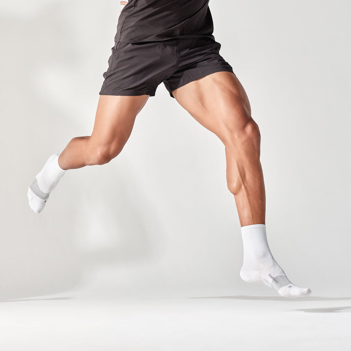 Feetures Elite Ultra Light Mini Crew White