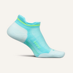 Feetures Elite Max Cushion No Show Tab Aqua Surf
