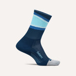 Feetures - Elite Light Cushion Mini Crew - Blue Bounce