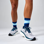 Feetures Elite Light Cushion Mini Crew Blue Bounce