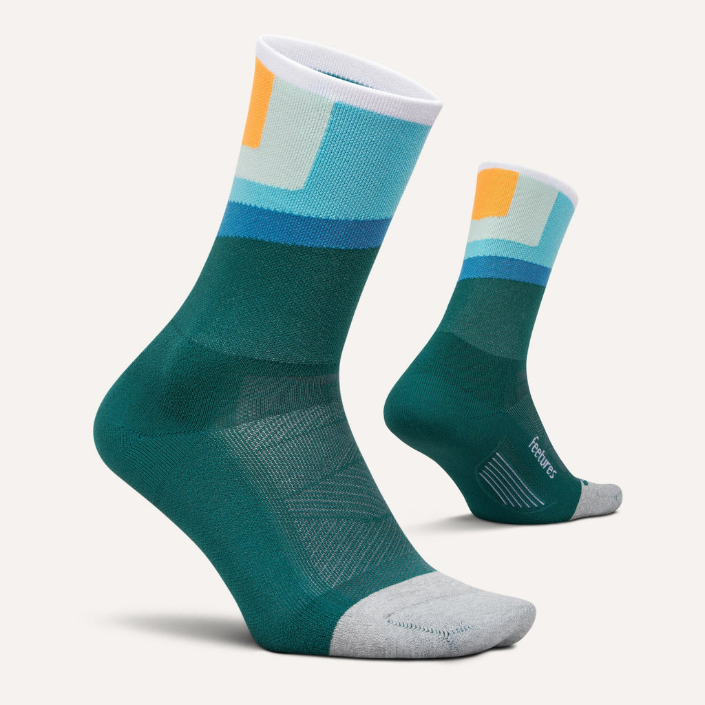 Feetures - Elite Light Cushion Mini Crew - Breezy Court