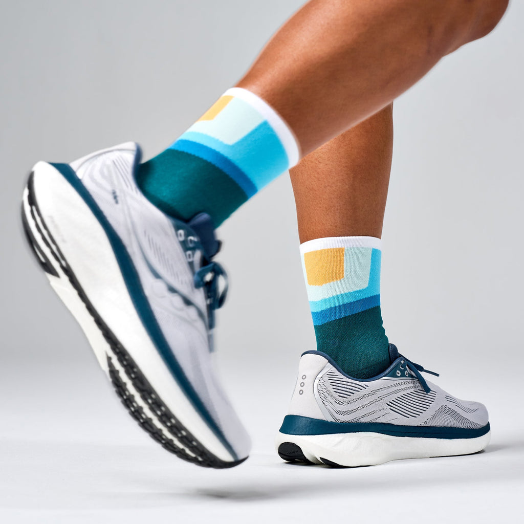Feetures - Elite Light Cushion Mini Crew - Breezy Court