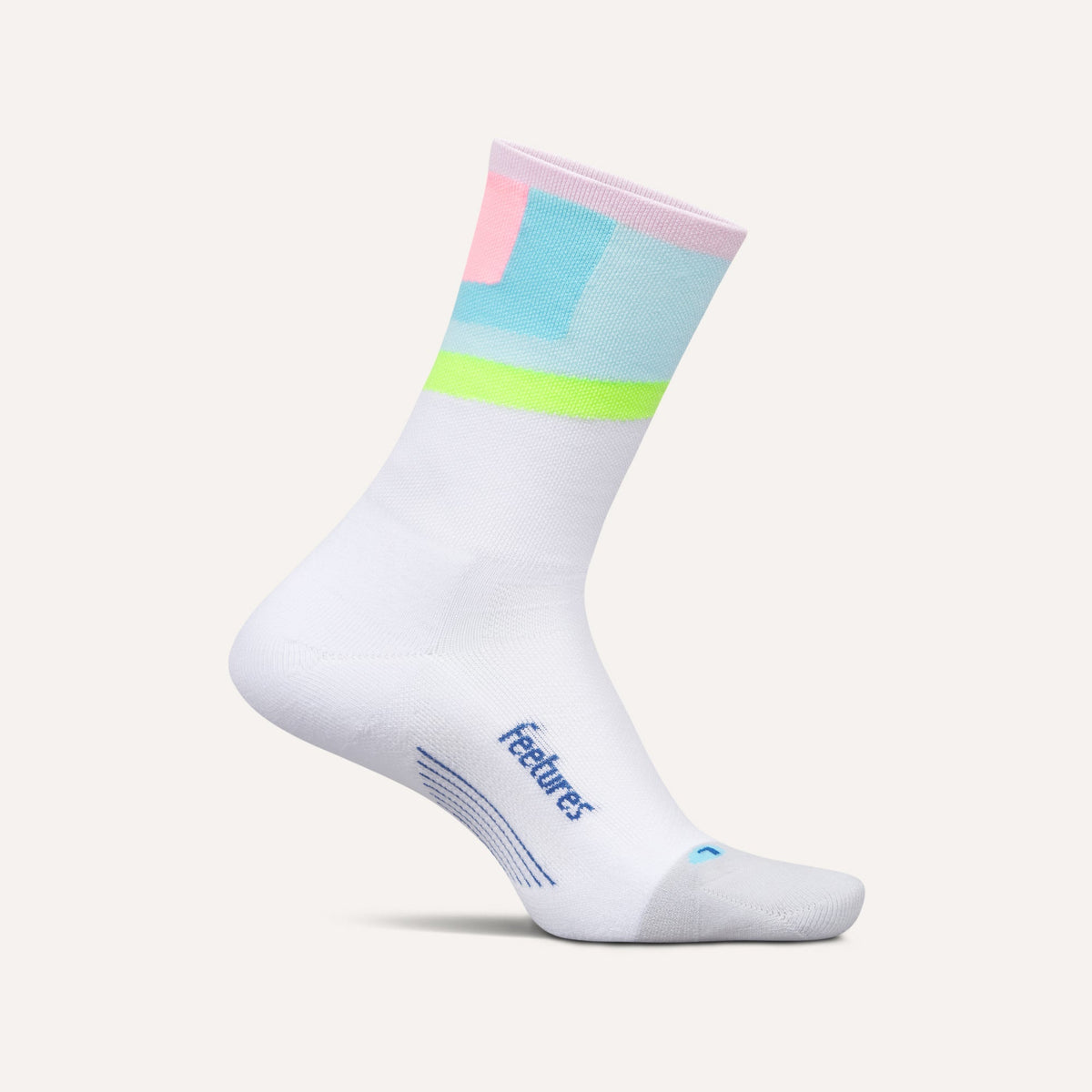 Feetures - Elite Light Cushion Mini Crew - Candy Court