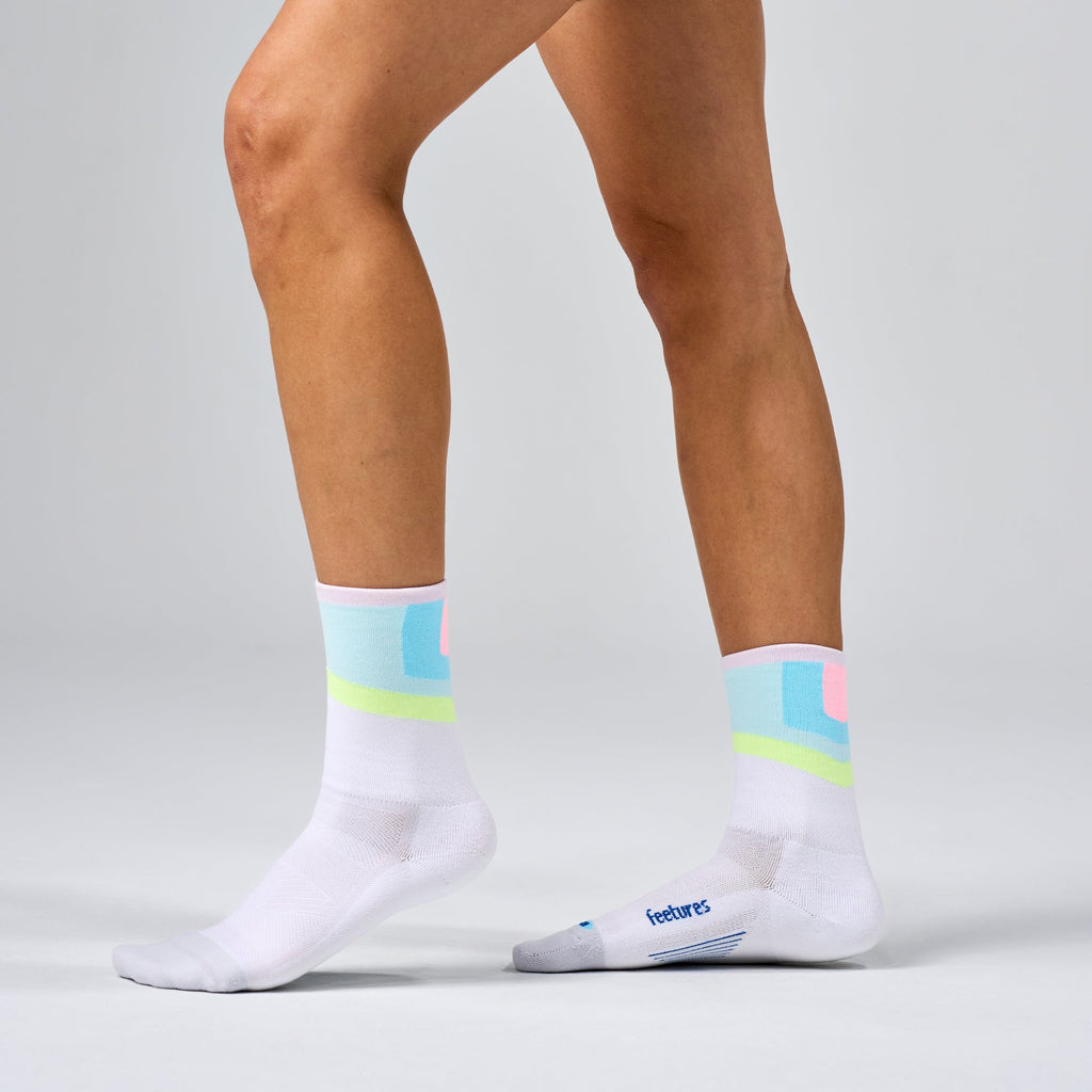 Feetures - Elite Light Cushion Mini Crew - Candy Court