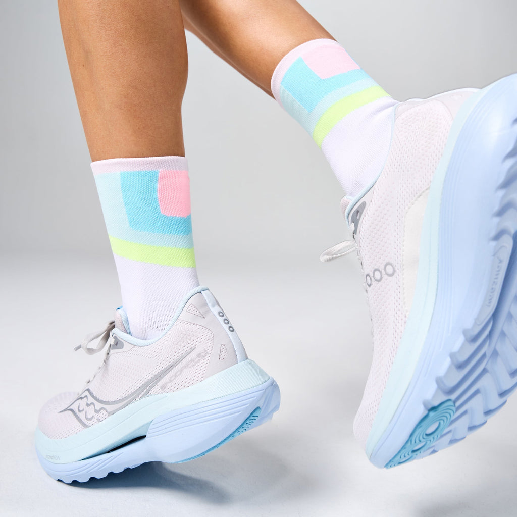 Feetures - Elite Light Cushion Mini Crew - Candy Court