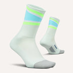 Feetures Elite Light Cushion Mini Crew Mint Bounce
