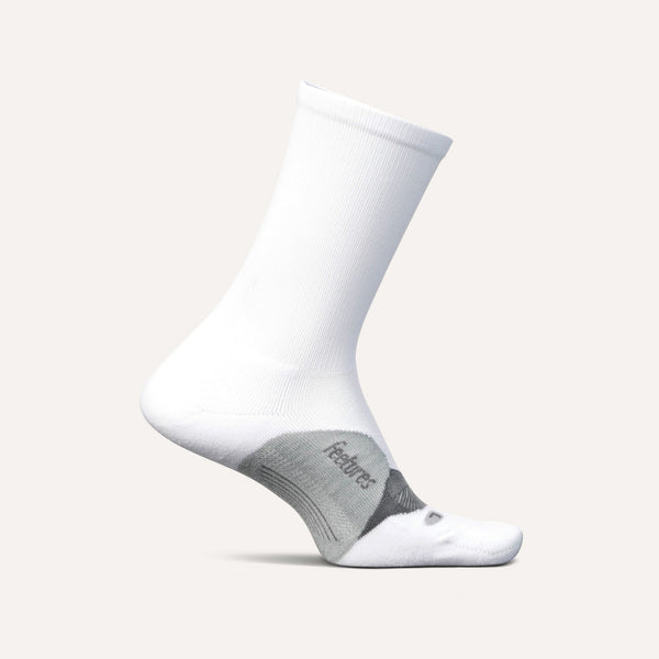 Feetures Elite Lt Cush MCREW White