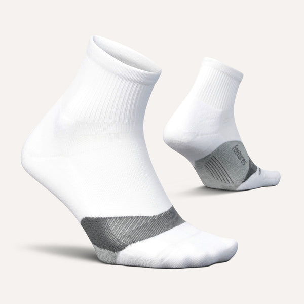 Feetures Elite Light Cushion Quarter White