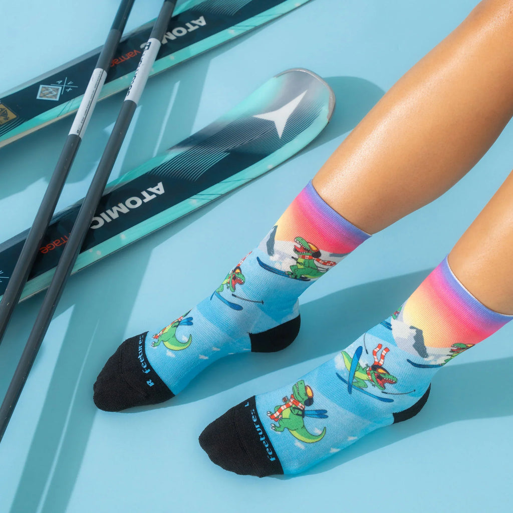 Feetures - Elite Light Cushion Mini Crew - Ski Rex