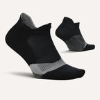 Feetures Elite Light Cushion No Show Tab Black